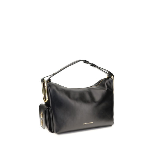Bolso de hombro Marc Jacobs de piel de becerro negra Bos Taurus