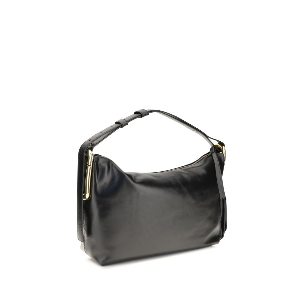 Sac à bandoulière Marc Jacobs en cuir de veau noir Bos Taurus
