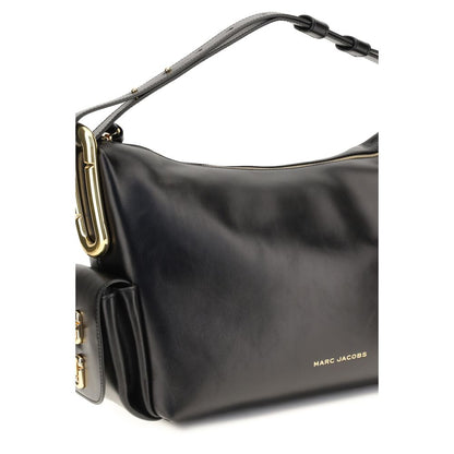 Sac à bandoulière Marc Jacobs en cuir de veau noir Bos Taurus
