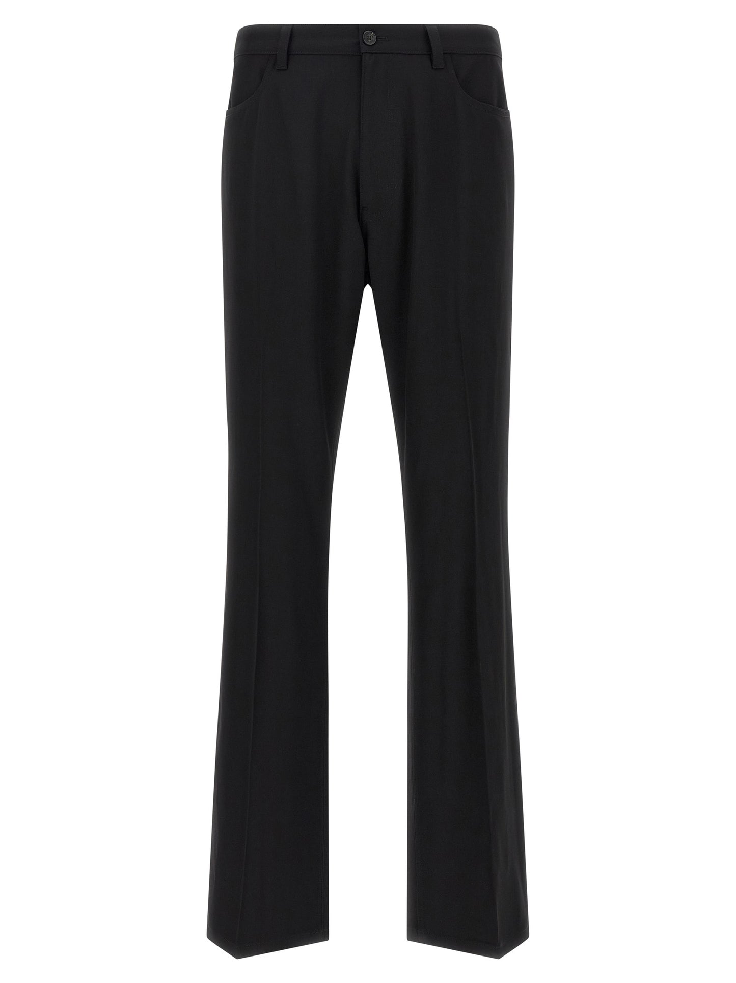 Pantalon de Costume Balenciaga Noir en Laine