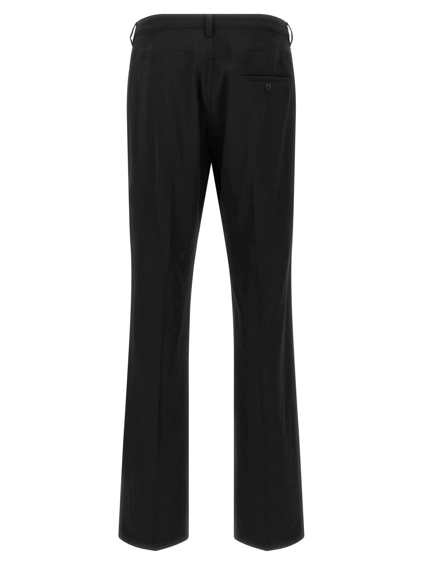 Pantalon de Costume Balenciaga Noir en Laine