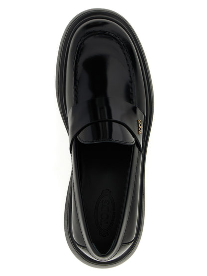 Practical Tod's Calfskin Slip-On Loafers