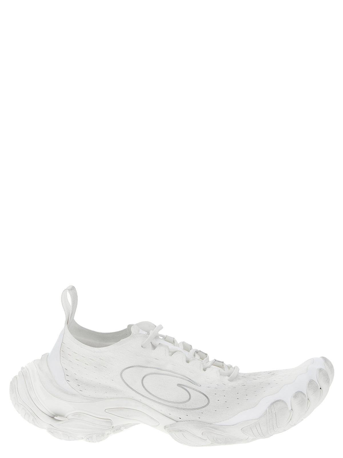 Balenciaga Zapatillas Deportivas Blancas De Poliéster Anatomic Runner