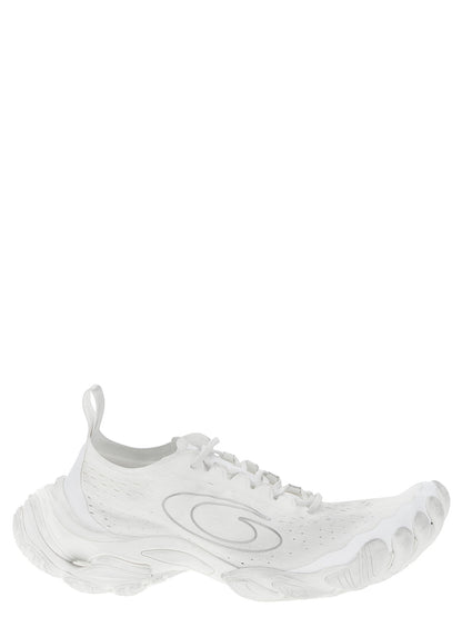 Balenciaga Zapatillas Deportivas Blancas De Poliéster Anatomic Runner