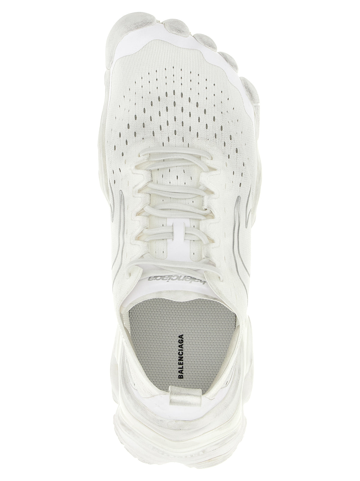Balenciaga Zapatillas Deportivas Blancas De Poliéster Anatomic Runner