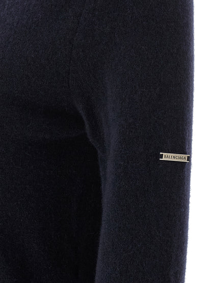 Cárdigan de cachemir azul Balenciaga
