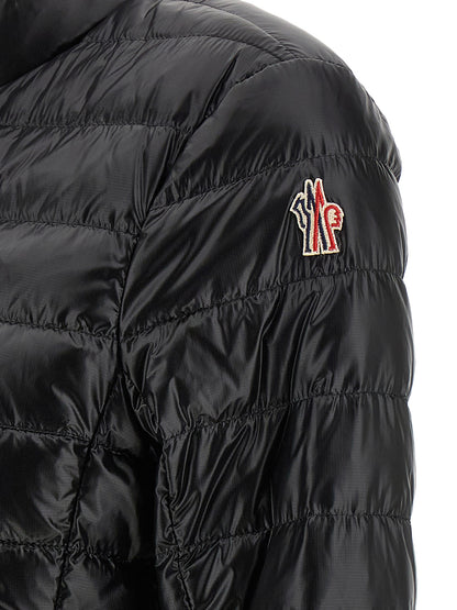 Veste longue Moncler Grenoble en polyamide noir