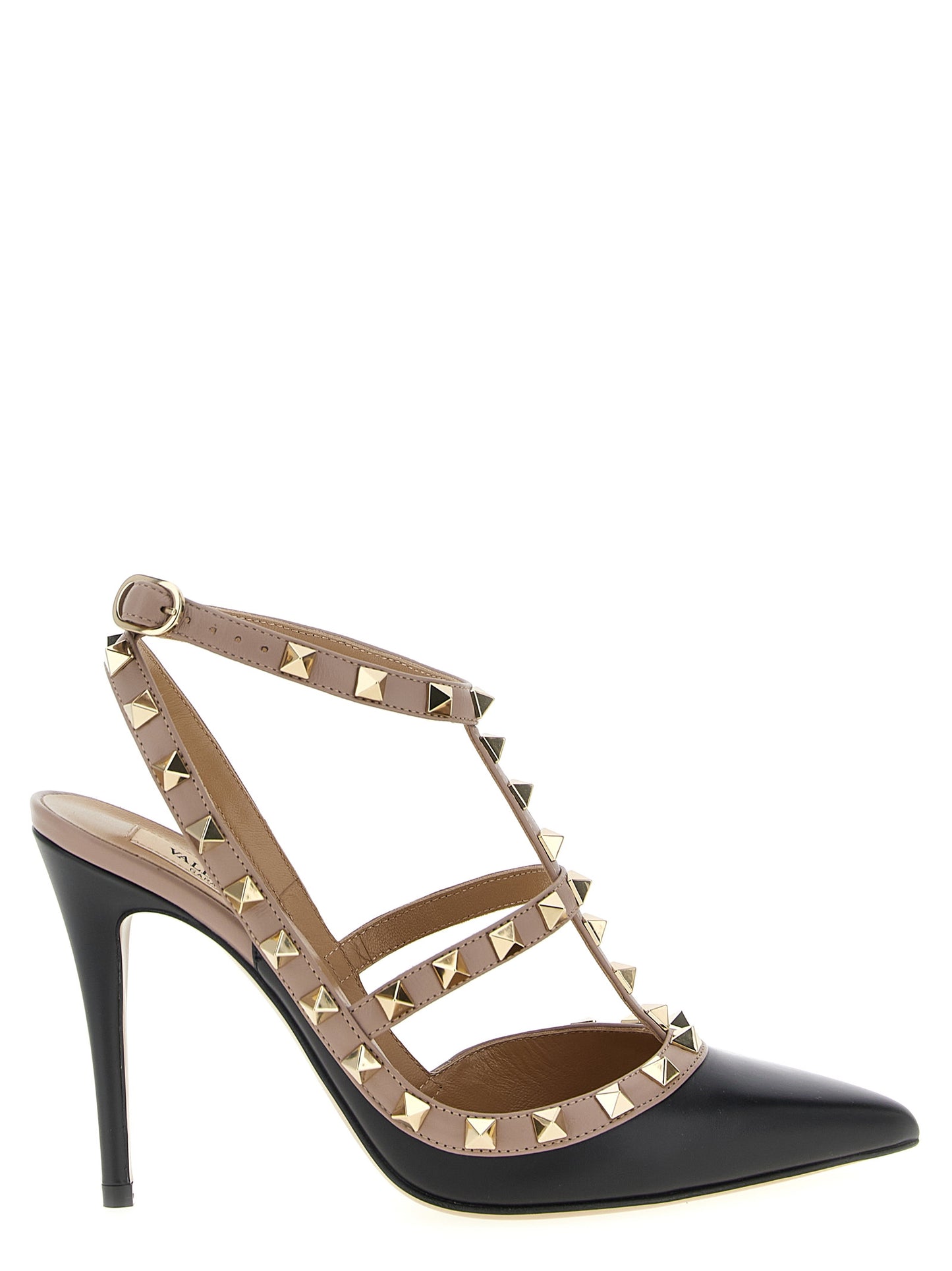 Zapatos de tacón alto Valentino Garavani de piel de cordero negra