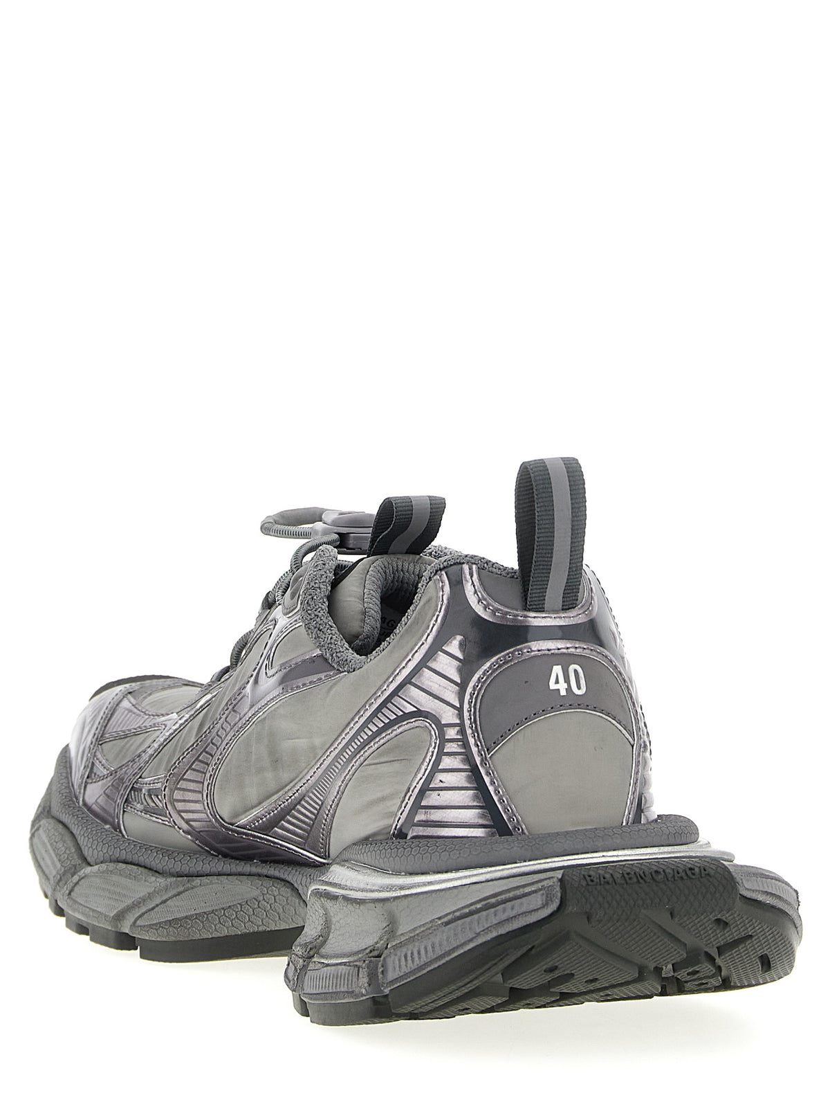 Balenciaga Zapatillas Deportivas De Poliéster Gris
