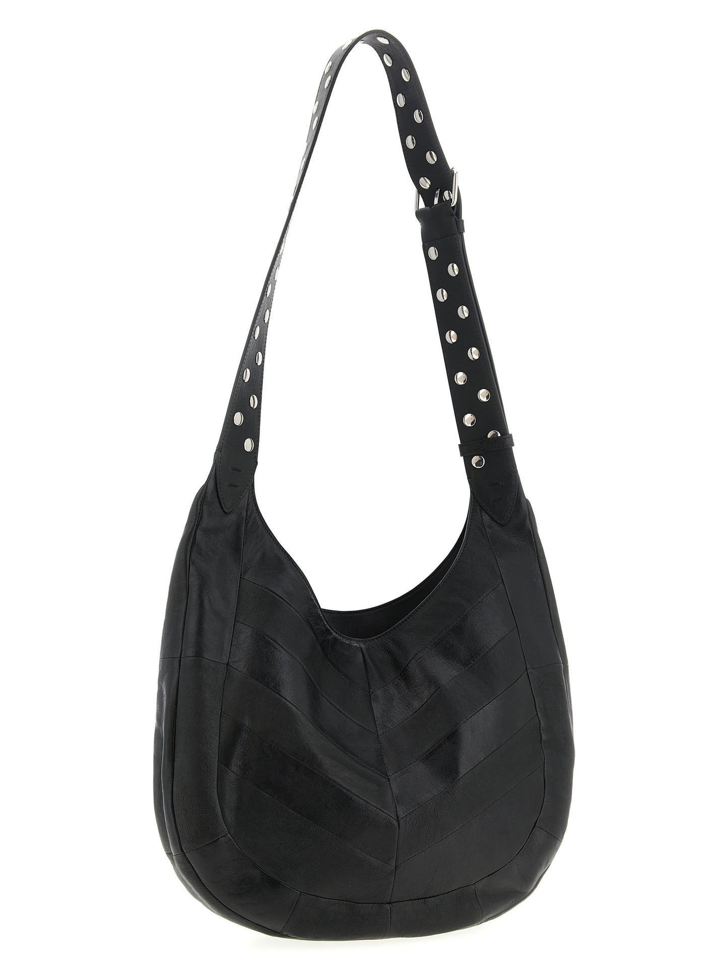 Bolso de hombro Valentino Garavani negro de piel de cordero