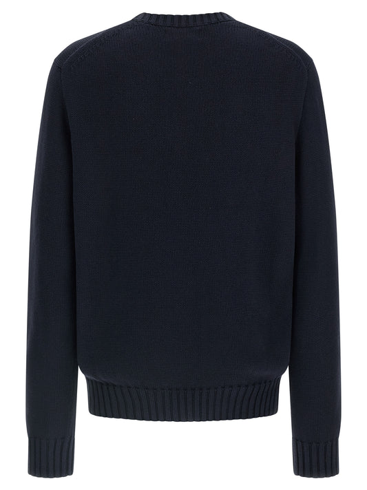 Cárdigan de 100% Algodón Color Azul Polo Ralph Lauren
