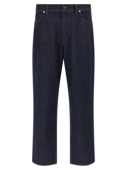 Vaqueros rectos Stone Island de algodón azul