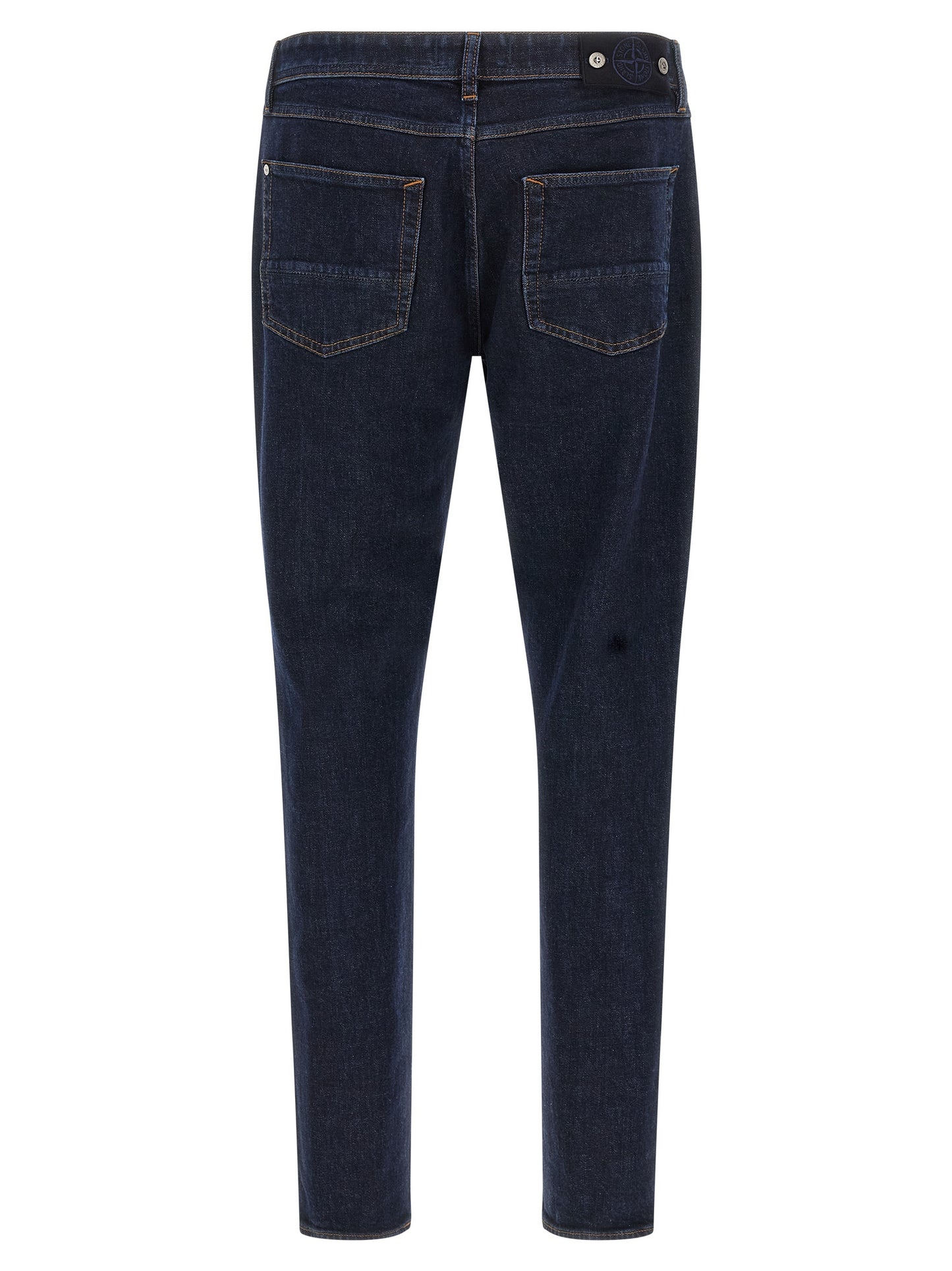 Vaqueros rectos Stone Island de algodón azul