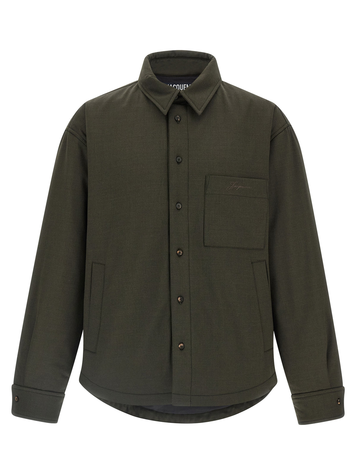 Jacquemus Chaqueta Shell de Lana Virgen Bicolor La Chemise Boulanger