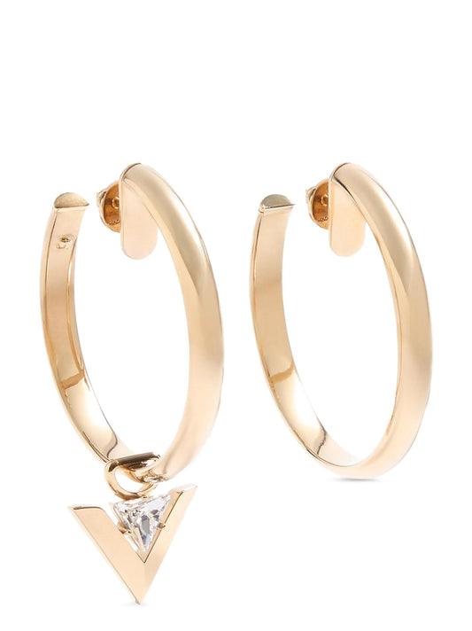 Pendientes Valentino Garavani de latón dorado