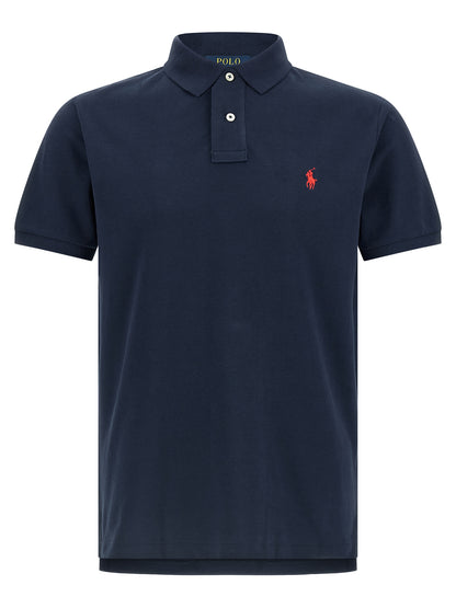Polo Ralph Lauren Polo de algodón azul