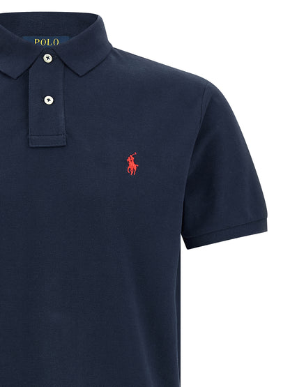 Polo Ralph Lauren Polo de algodón azul