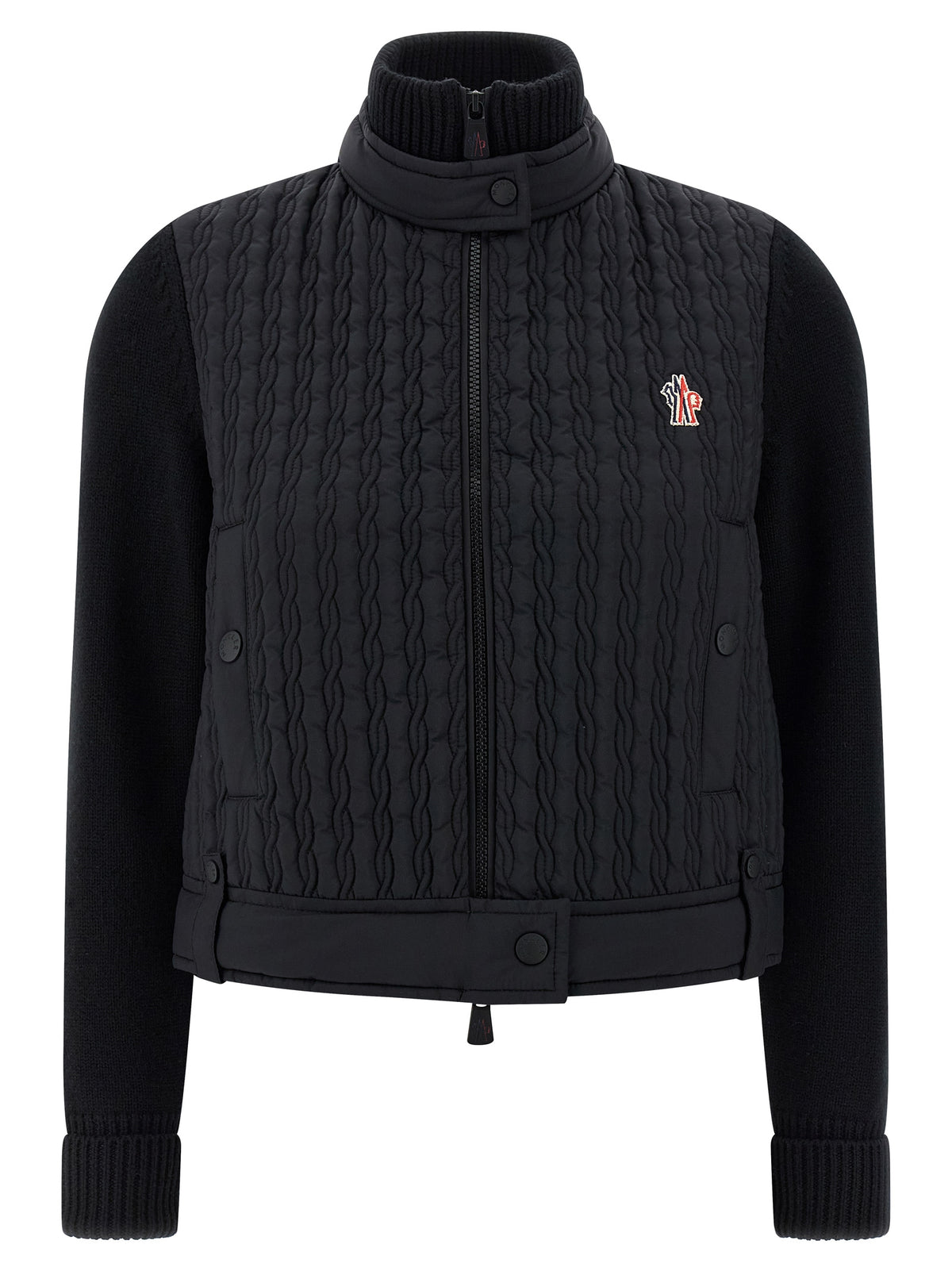 Moncler Grenoble Cardigan en Polyamide Noir