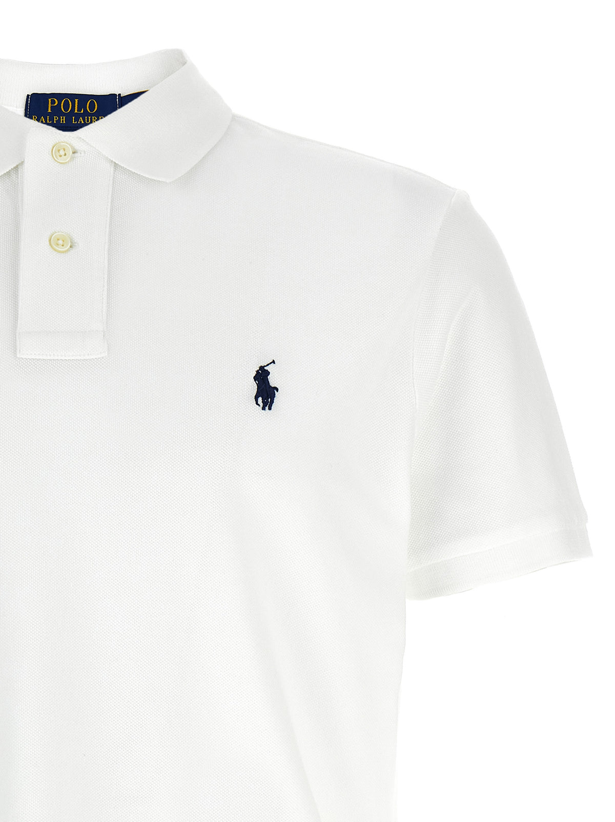 Polo Ralph Lauren Camisa Polo - Algodón Blanco Y Silueta Nítida
