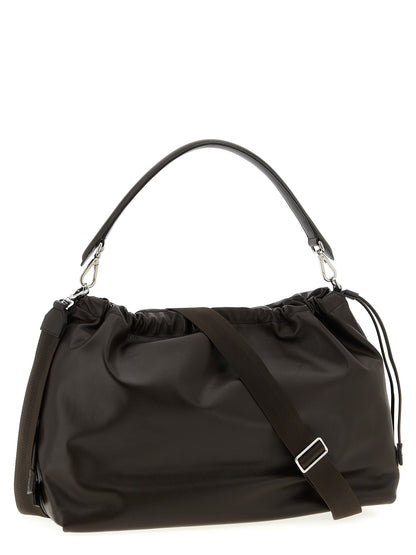 Bolso de piel de becerro marrón Fendi