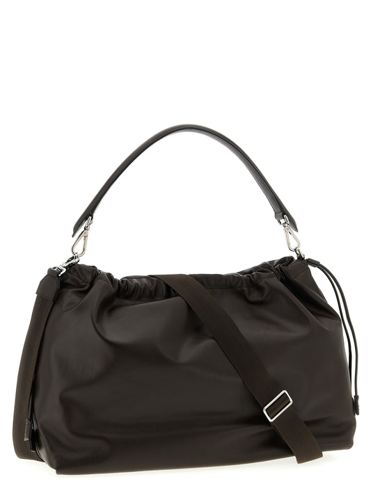 Bolso de piel de becerro marrón Fendi