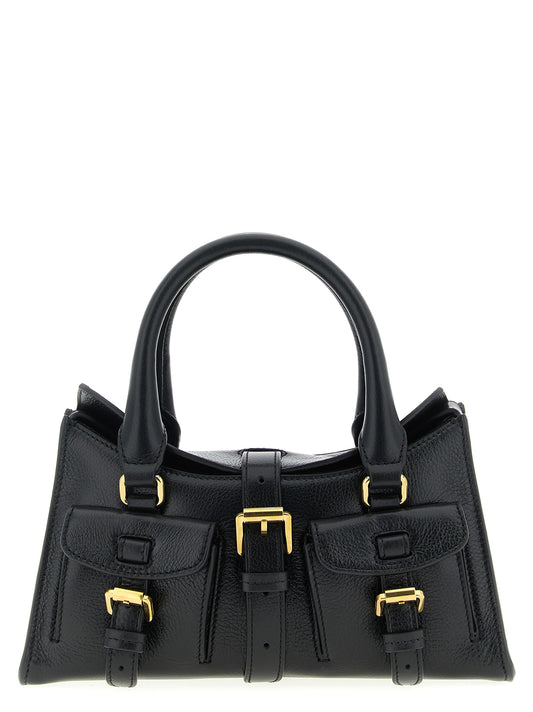 Bolso Mulberry de Piel de Becerro Negra