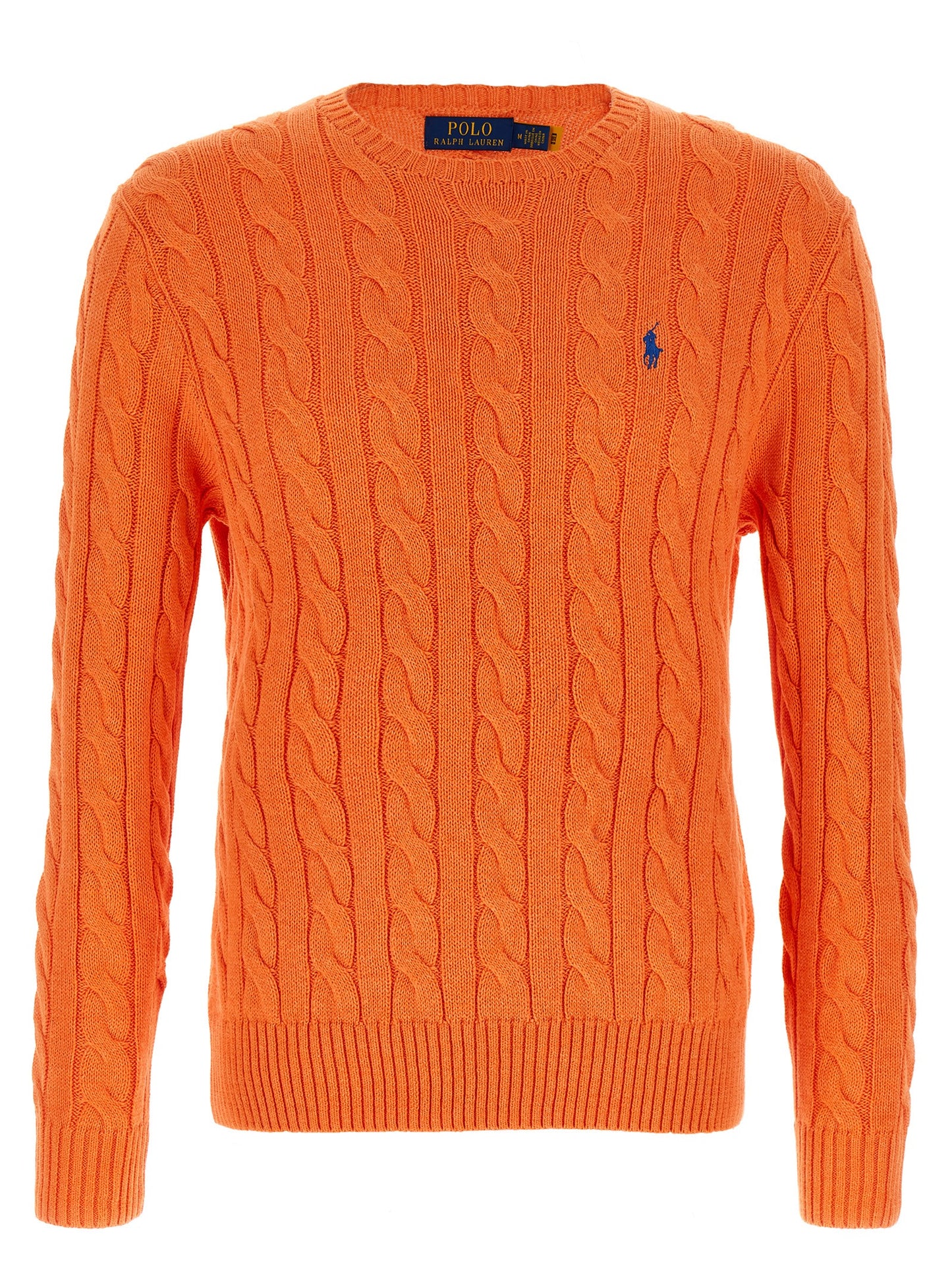 Cárdigan de algodón naranja Polo Ralph Lauren