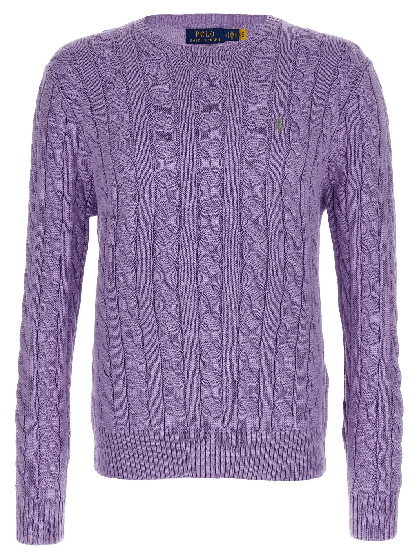 Cárdigan morado de algodón Polo Ralph Lauren