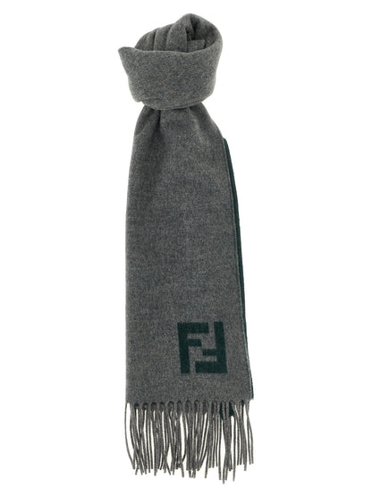 Bufanda De Lana Multicolor Fendi Corte Preciso Y Tacto Suave Duracion Extendida