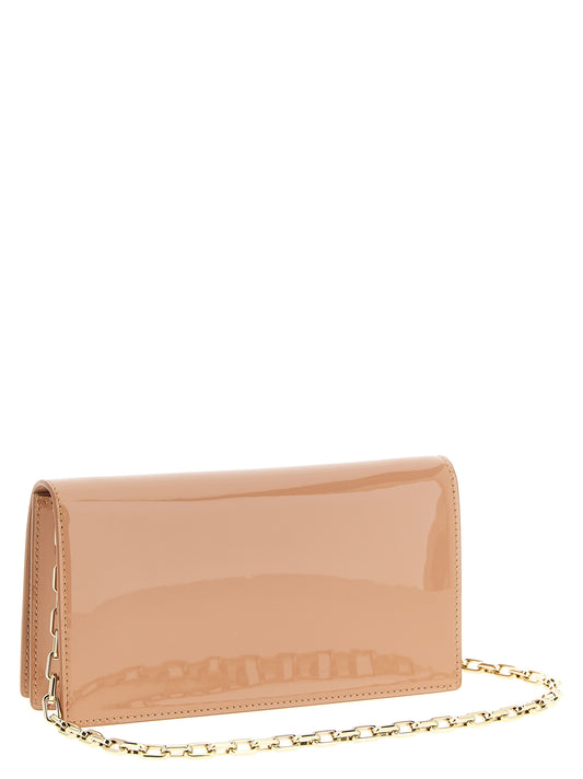 Bolso de mano Christian Louboutin de piel de becerro multicolor