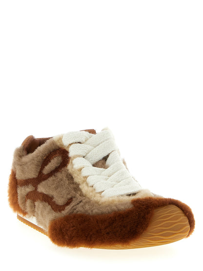 Loewe Baskets Ballet Runner 2.0 - Cuir d'Agneau Marron