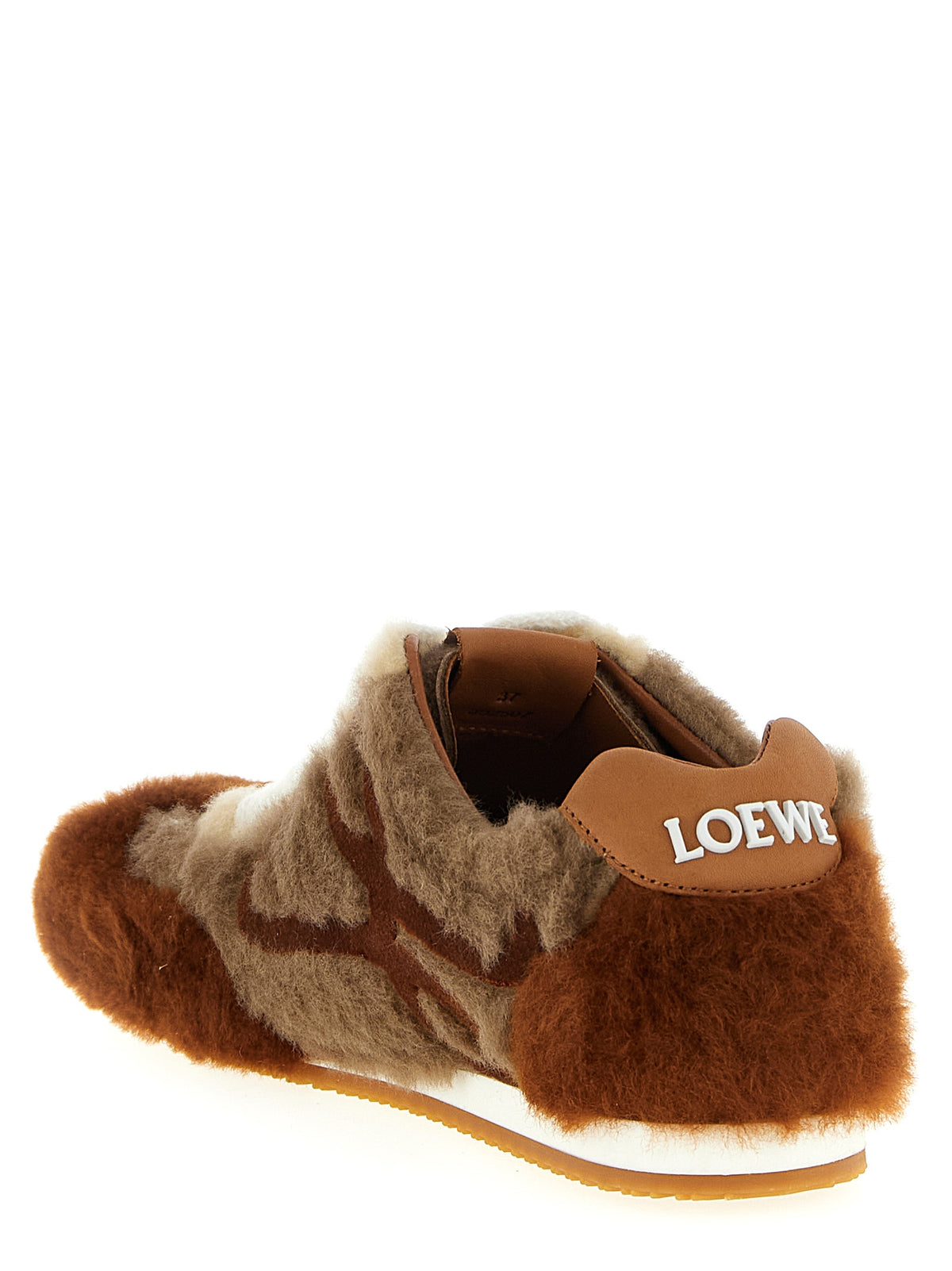 Loewe Baskets Ballet Runner 2.0 - Cuir d'Agneau Marron
