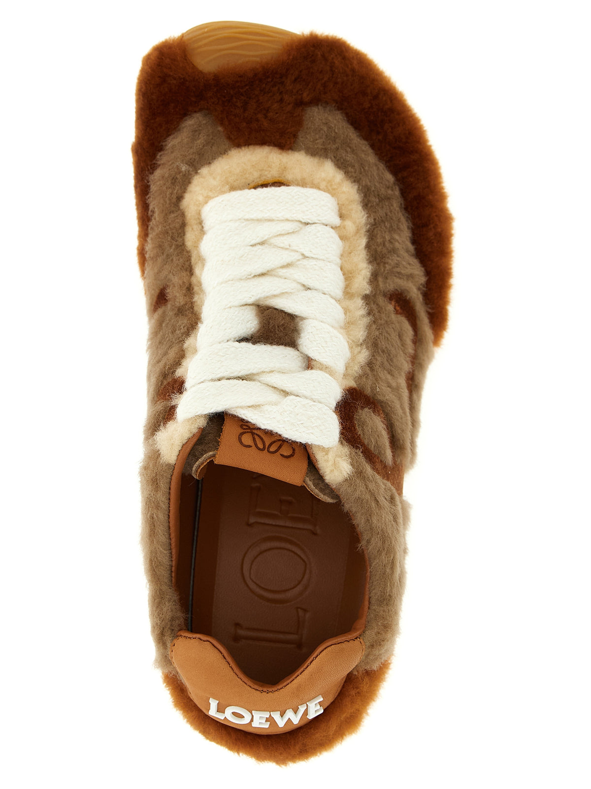 Loewe Baskets Ballet Runner 2.0 - Cuir d'Agneau Marron