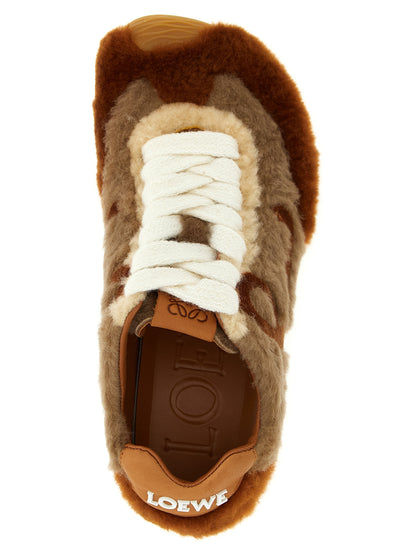 Loewe Baskets Ballet Runner 2.0 - Cuir d'Agneau Marron