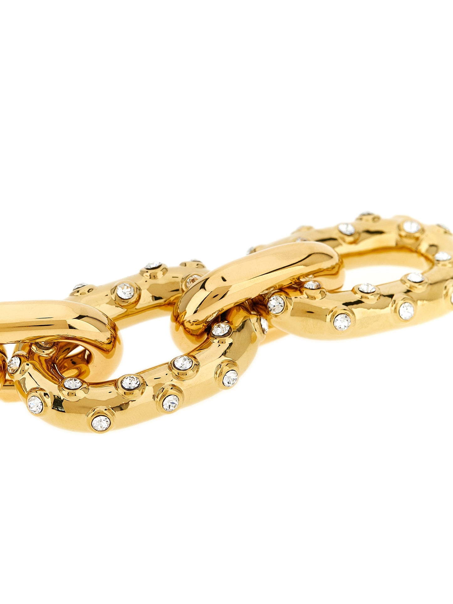 Pulsera Paco Rabanne de latón dorado