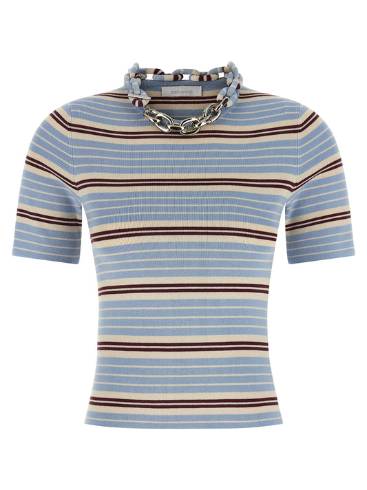 Camiseta Textil Azul Paco Rabanne