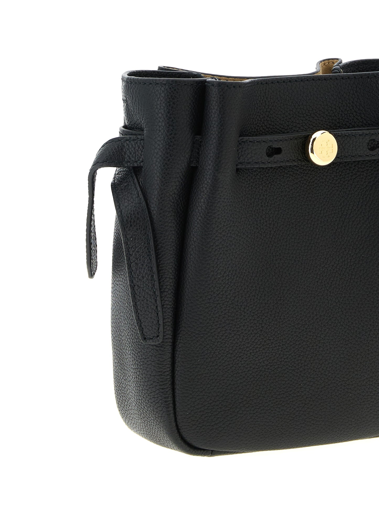 Bolso cruzado Tory Burch de piel de vaca negra