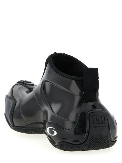Balenciaga Zapatillas Deportivas De Poliéster Negro