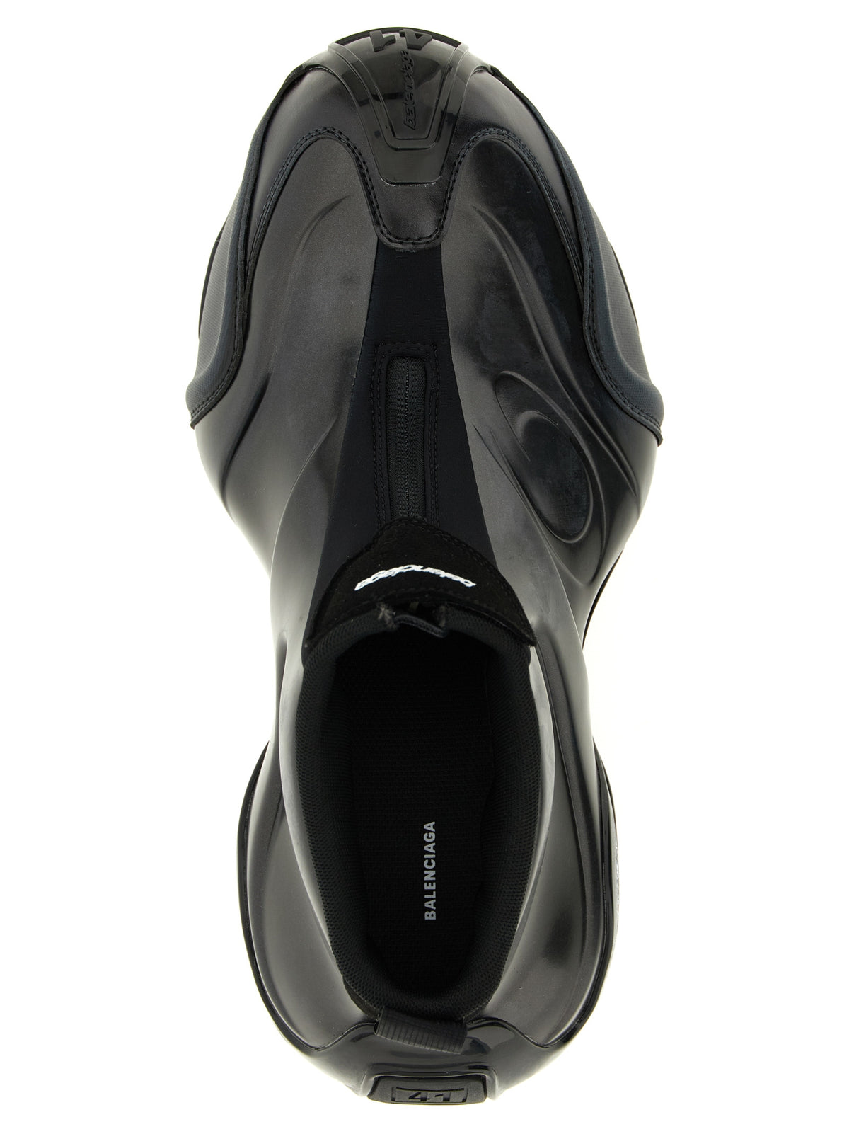 Balenciaga Zapatillas Deportivas De Poliéster Negro