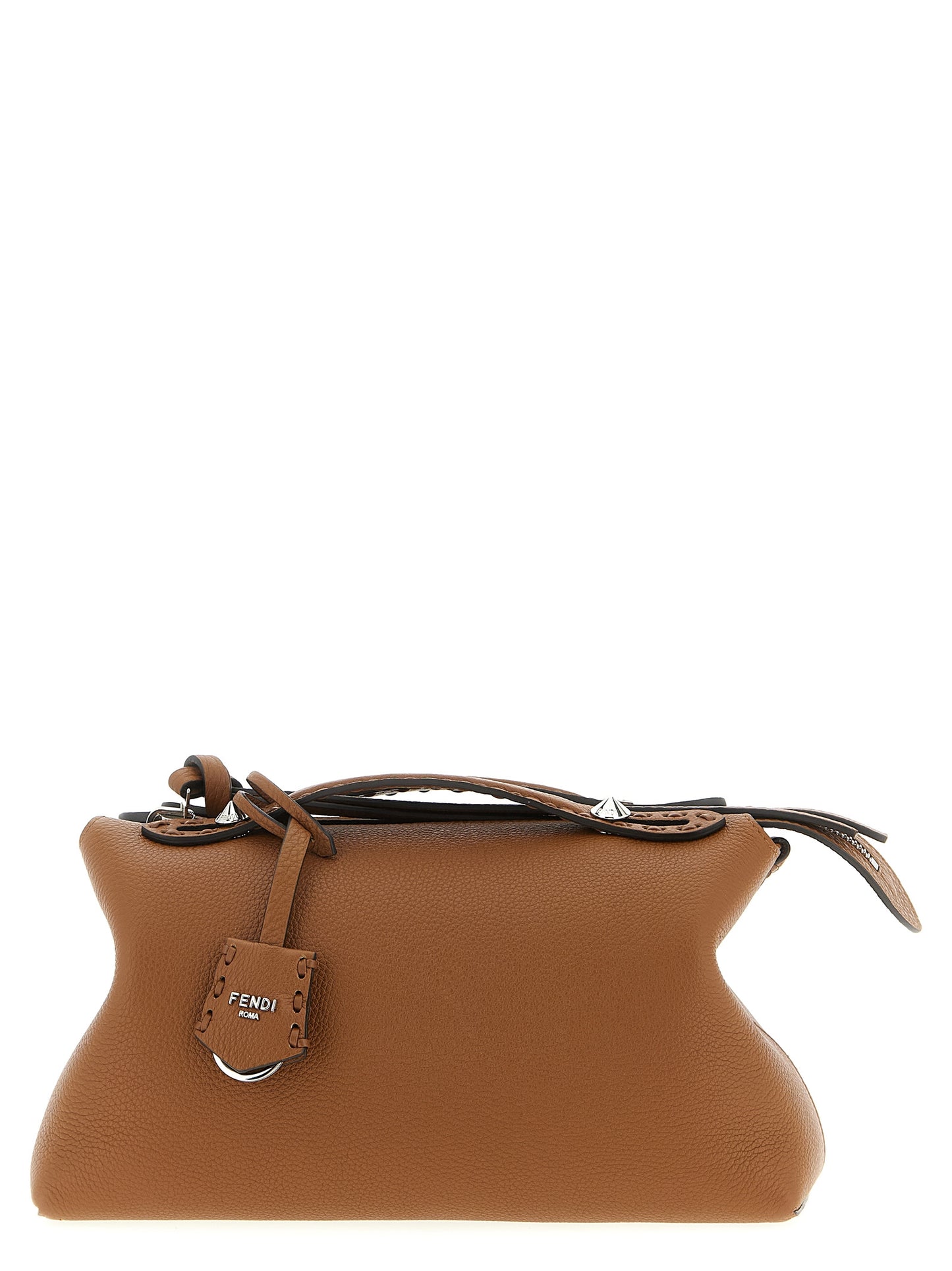 Bolso de piel de becerro marrón Fendi