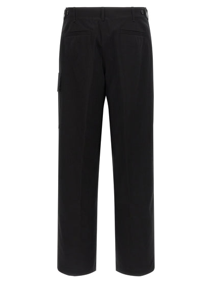 Fendi Black Cotton Cargo Pants