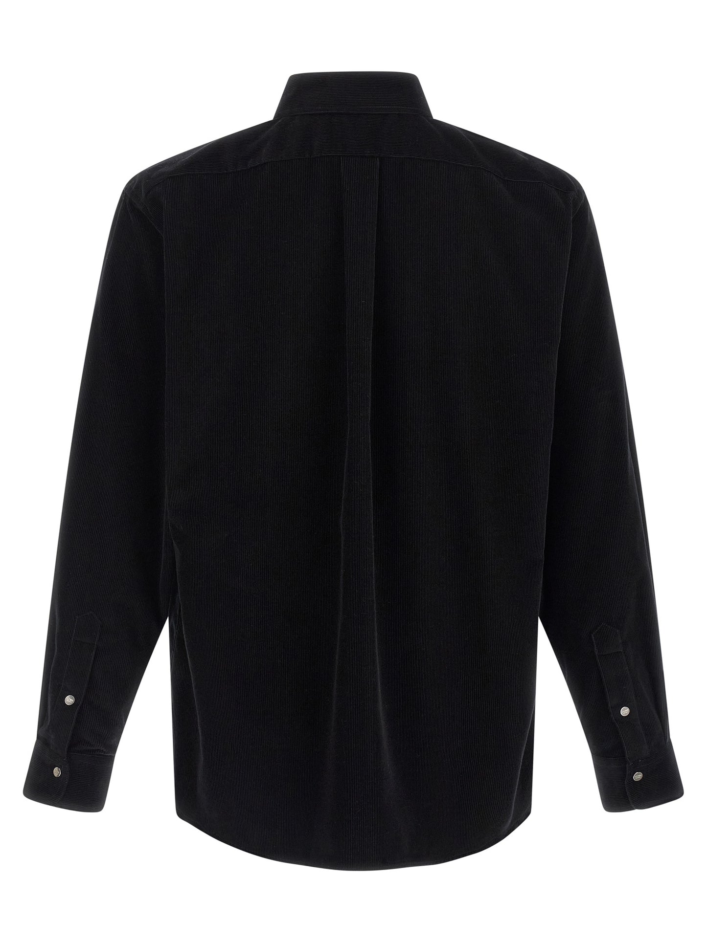 Blusa Fendi de algodón negro