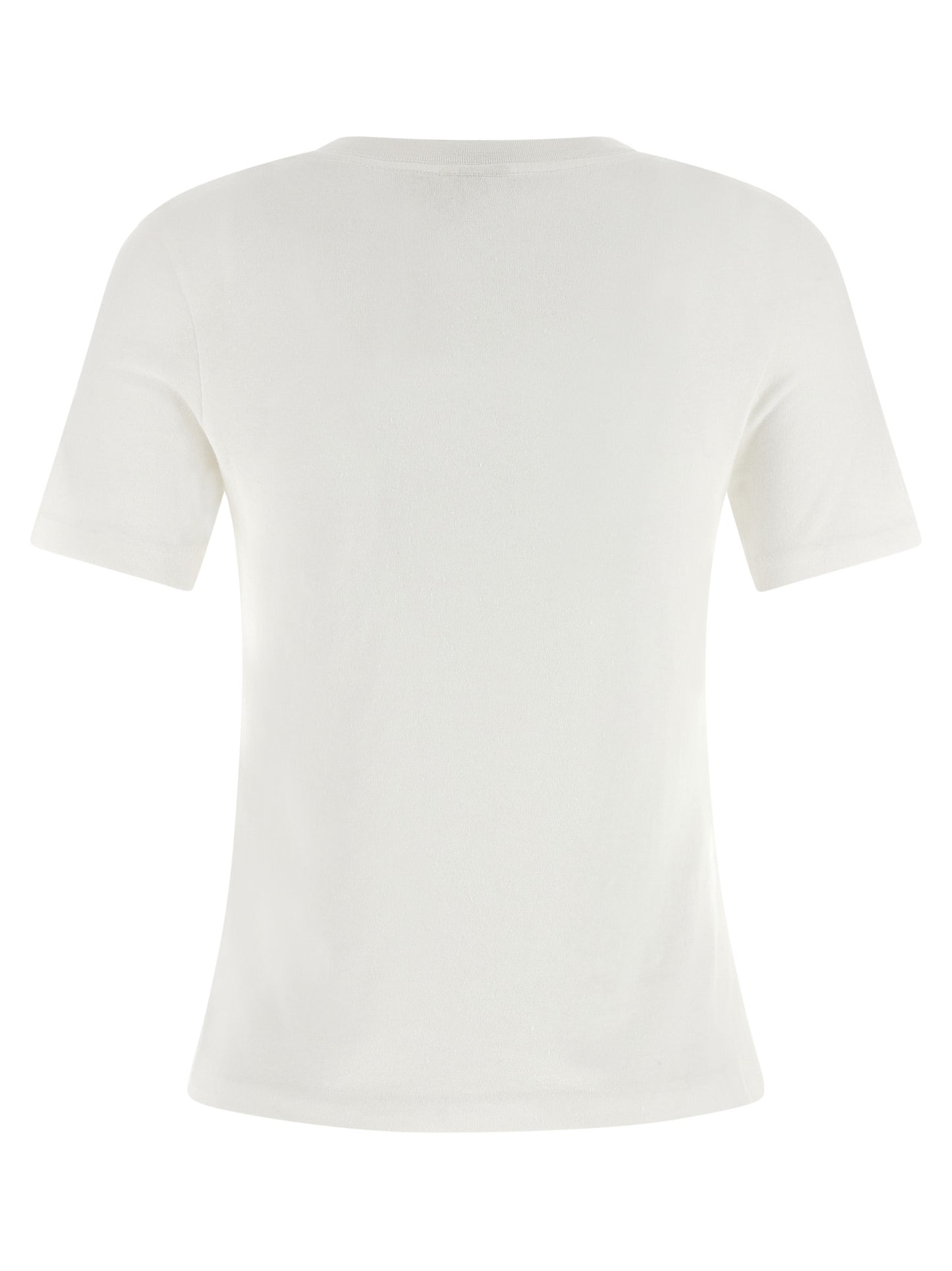 Camiseta de Algodón Blanca Chloé