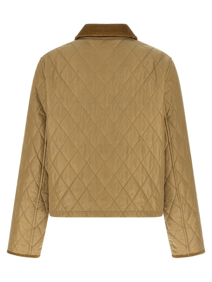 Chaqueta Burberry de poliamida beige