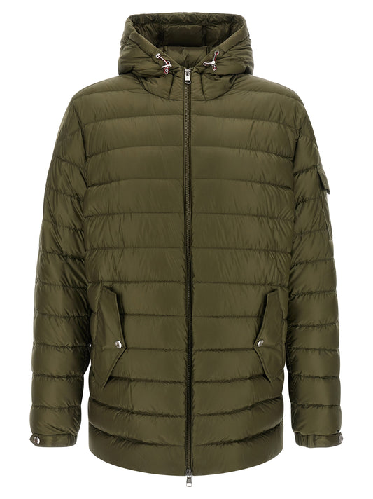 Moncler Bicolor Polyamide Ripstop Micro Finish Parka