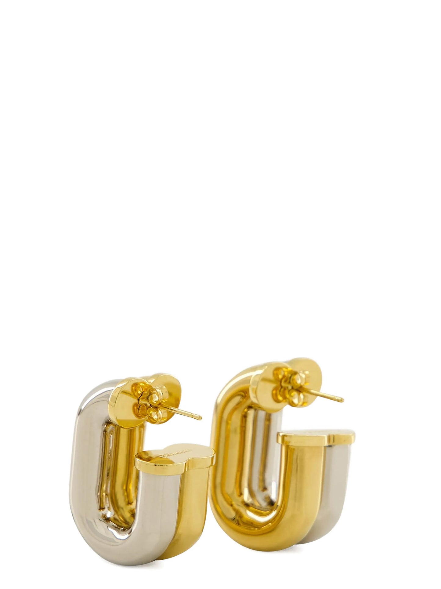 Pendientes de aluminio multicolor Paco Rabanne