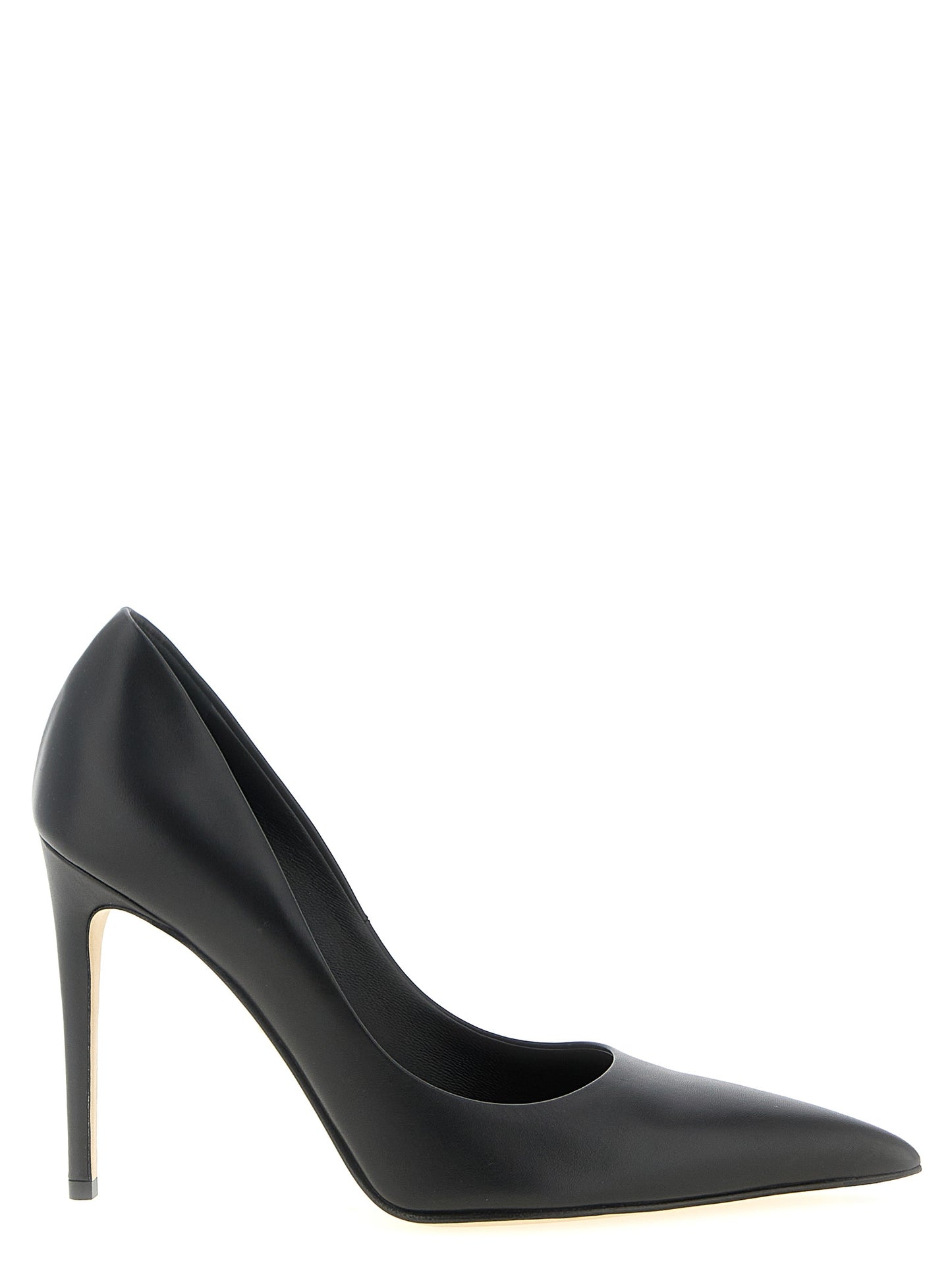 Zapatos de tacón Alexander McQueen de piel de becerro negra