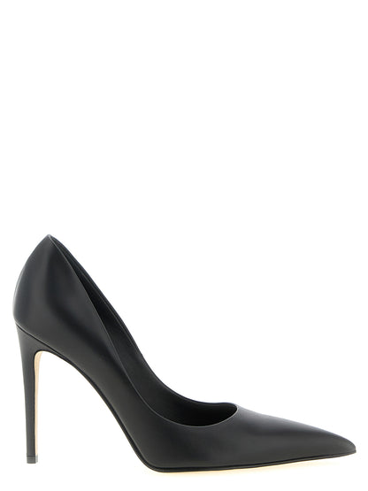 Zapatos de tacón Alexander McQueen de piel de becerro negra