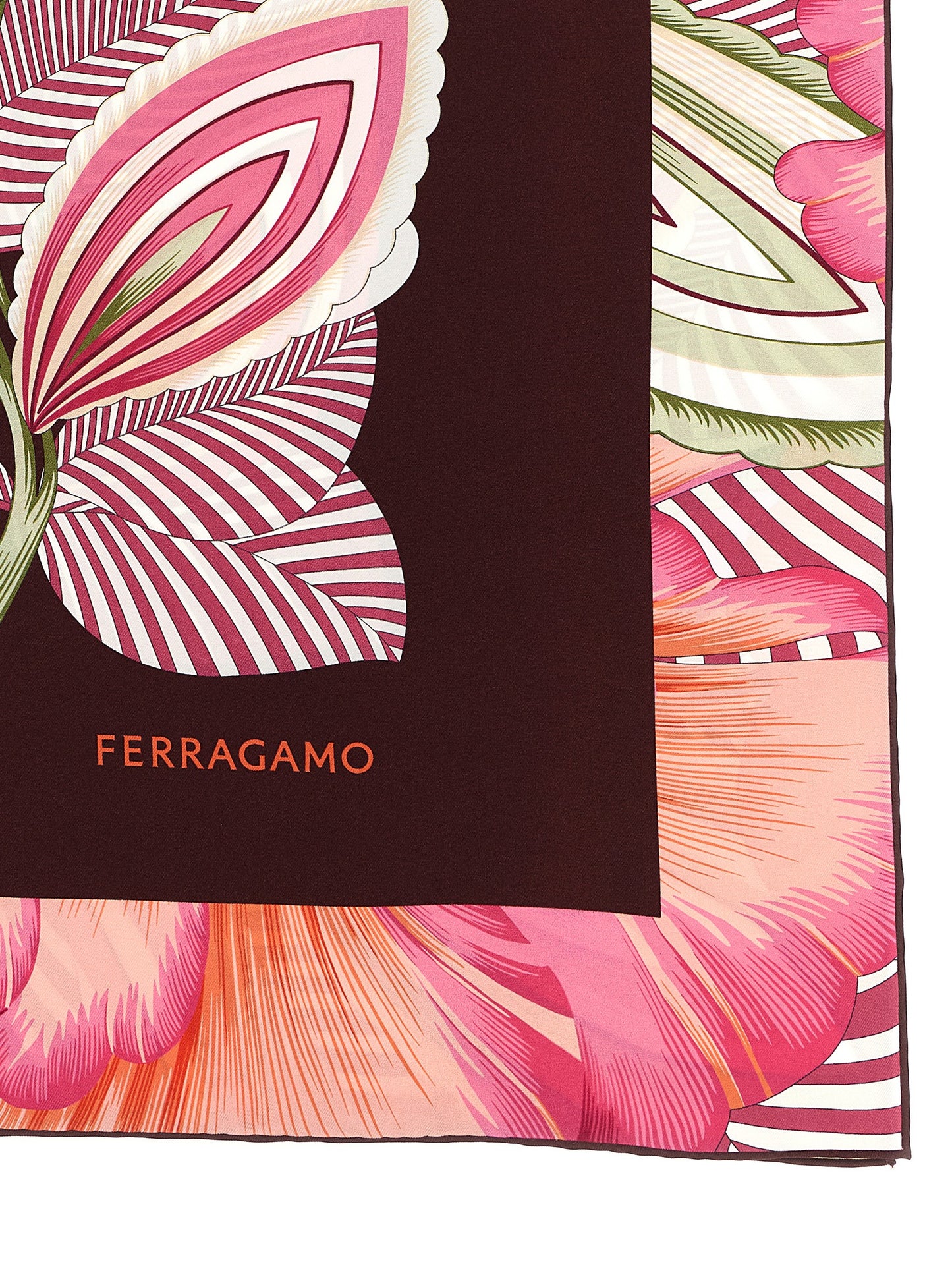 Pañuelo de seda multicolor Ferragamo