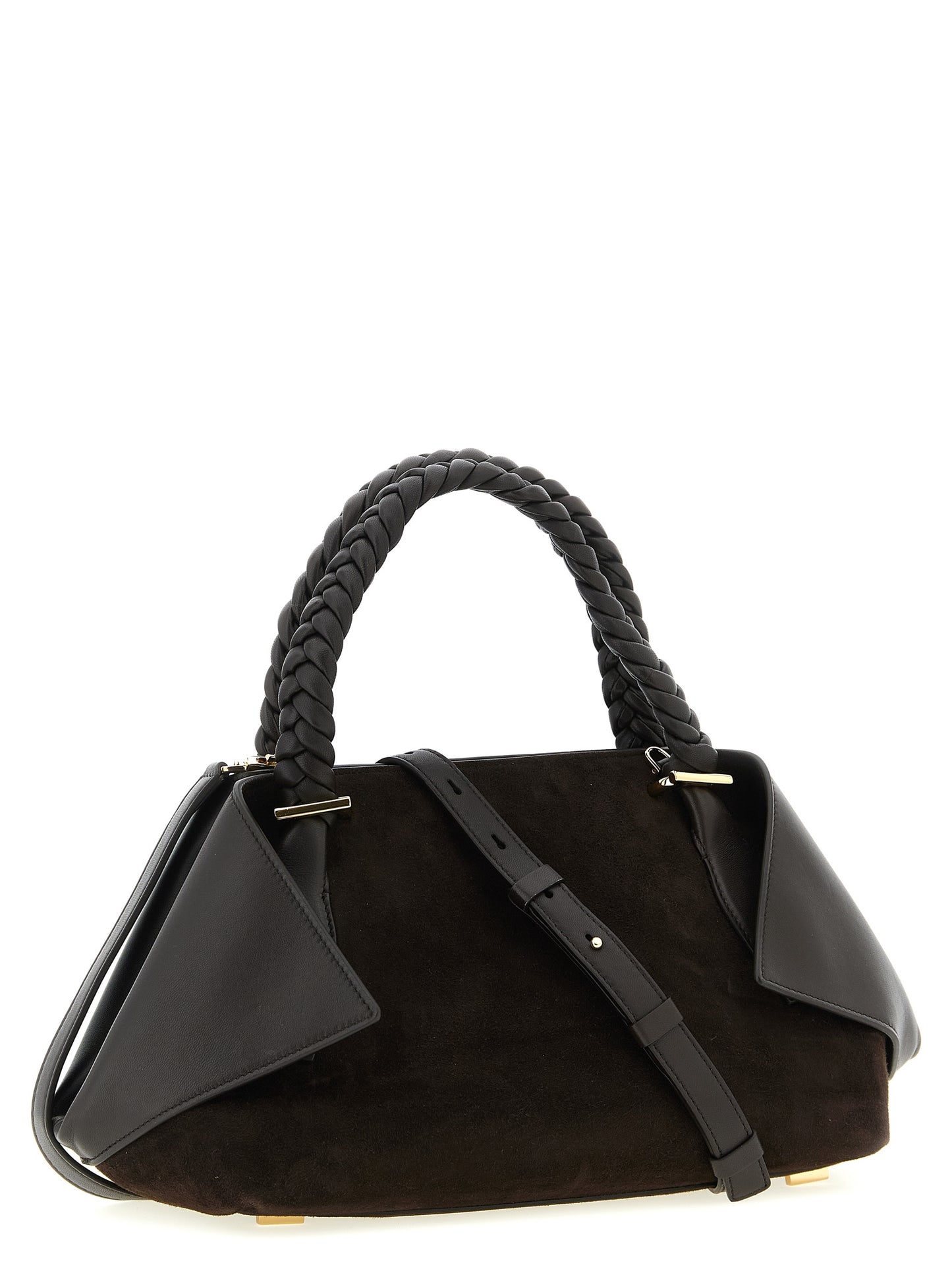 Bolso de piel de cabra marrón Ferragamo